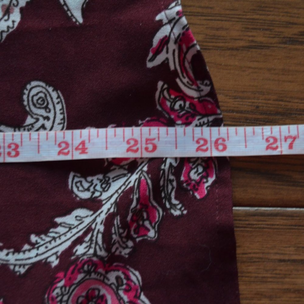 Croft & Barrow Paisley Patterned Blouse Women's Size Petite Large - Picture 12 of 13